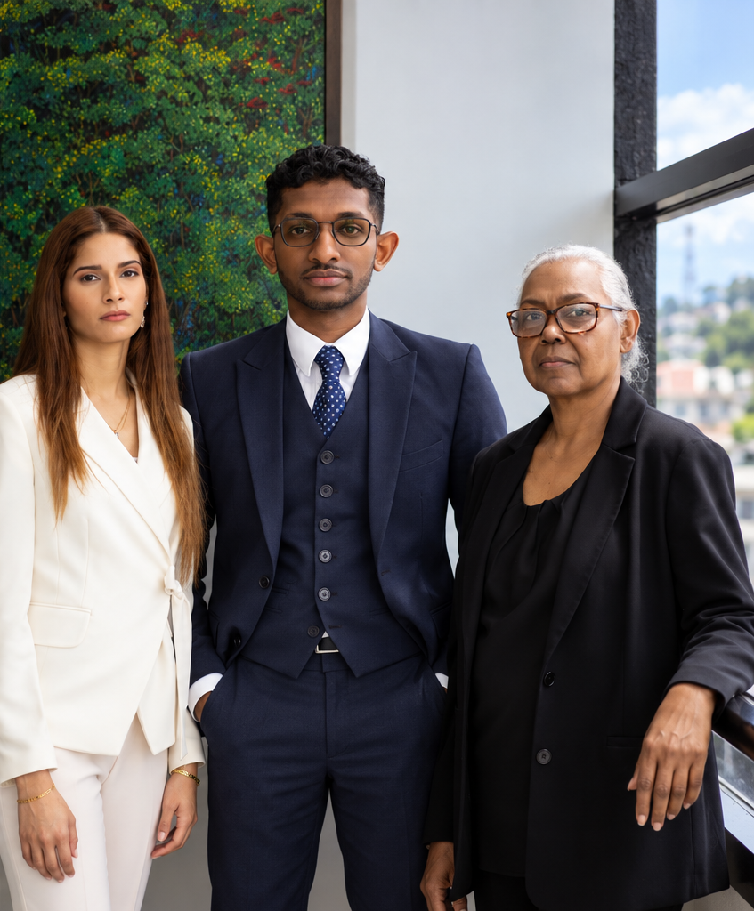 The attorneys of Jesse Paul & Co., a law firm in San Fernando, Trinidad and Tobago
