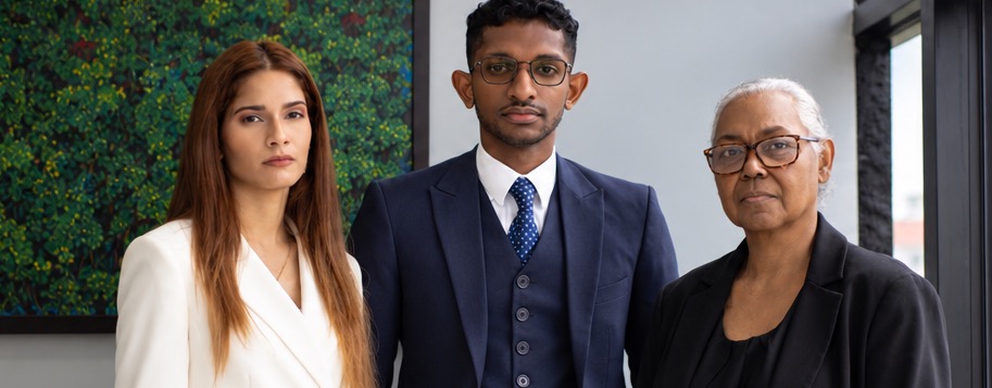 The attorneys of Jesse Paul & Co., a law firm in San Fernando, South Trinidad